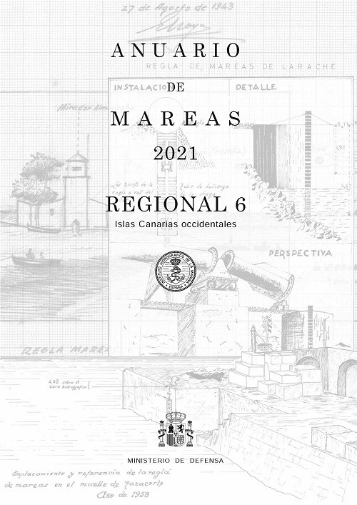 Anuario de mareas regional 6. Islas Canarias occidentales. 2021