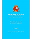 Estadística de cultura en el Ministerio de Defensa