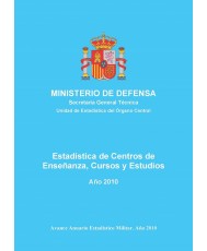 ESTADÍSTICA DE CENTROS DE ENSEÑANZA, CURSOS Y ESTUDIOS 2010