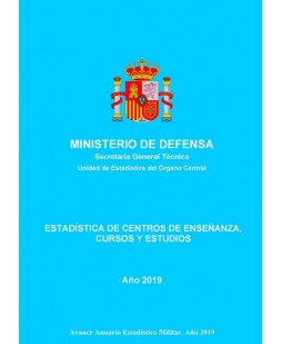 Estadística de centros de enseñanza, cursos y estudios 2019