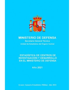 Estadística de centros de investigación y desarrollo en el Ministerio de Defensa