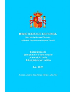 Estadística del personal civil funcionario al servicio de la Administración Militar