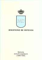 MEMORIA DE LA IV LEGISLATURA. 1989-1993