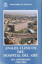 ANALES CLÍNICOS HOSPITAL DEL AIRE XXV ANIVERSARIO (1969-1994)