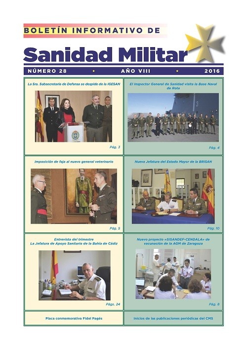 BOLETÍN INFORMATIVO DE SANIDAD MILITAR