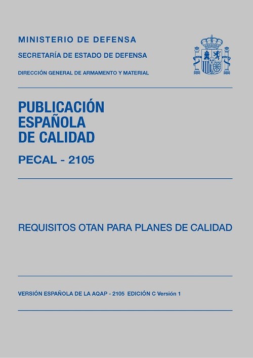 PECAL 2105 (EDICIÓN 3). REQUISITOS OTAN PARA PLANES DE CALIDAD