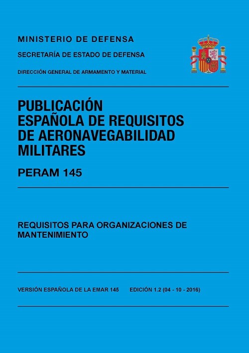 PERAM 145 ED.1.1 REQUISITOS PARA LAS ORGANIZACIONES DE MANTENIMIENTO