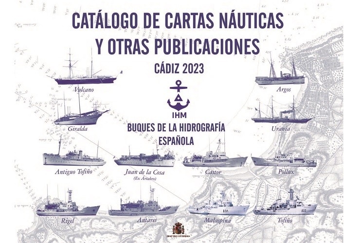 Catálogo de cartas náuticas y otras publicaciones