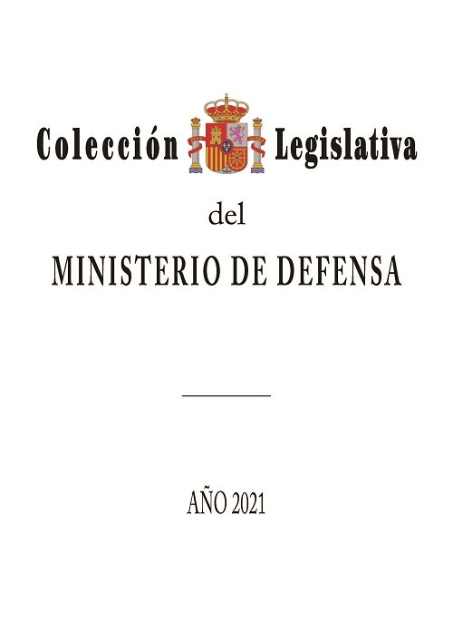 Colección Legislativa del Ministerio de Defensa. Año 2021