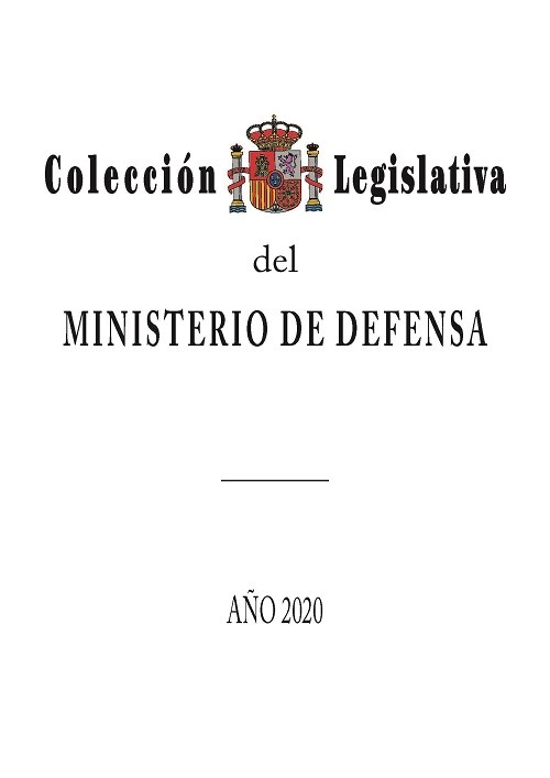 Colección Legislativa del Ministerio de Defensa. Año 2020
