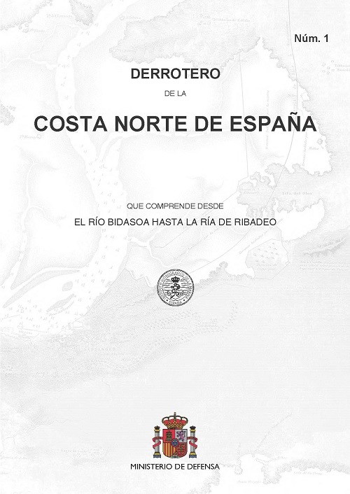 Derrotero de la costa norte de España. N.º 1. 6ª Ed. 2023  Junio 2023