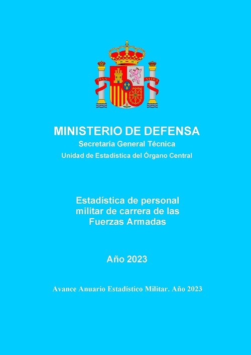 Estadística de personal militar de carrera de las Fuerzas Armadas