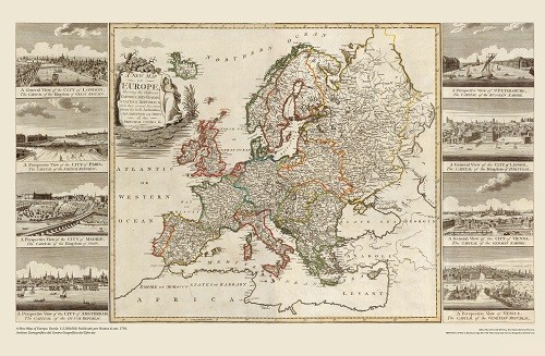A new map of Europe