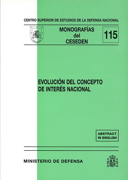 EVOLUCIÓN DEL CONCEPTO DE INTERÉS NACIONAL