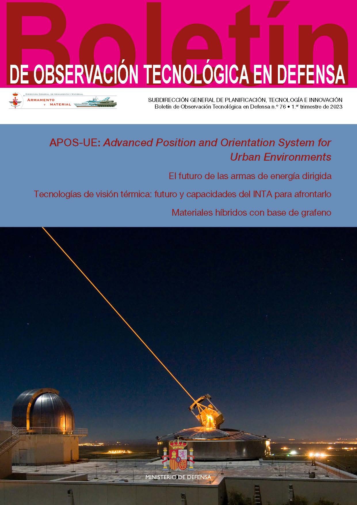 Boletín de Observación Tecnológica en Defensa