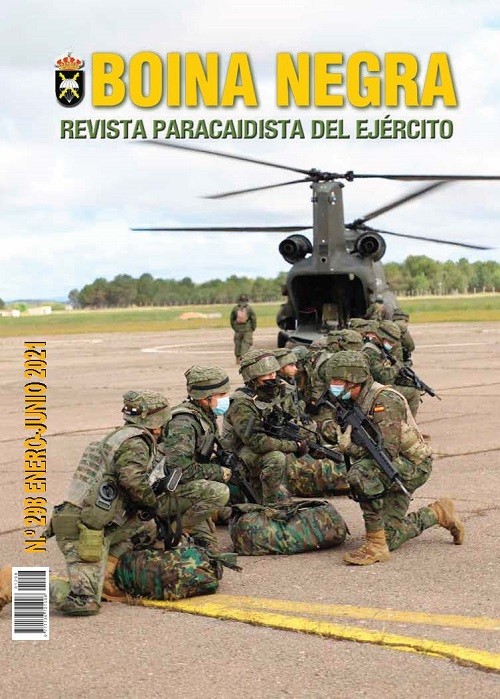 Producción Lingüística El diseño Boina negra : revista paracaidista del Ejército 298