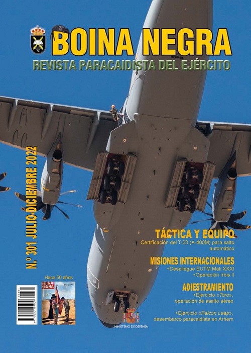 Boina negra : revista paracaidista del Ejército 301