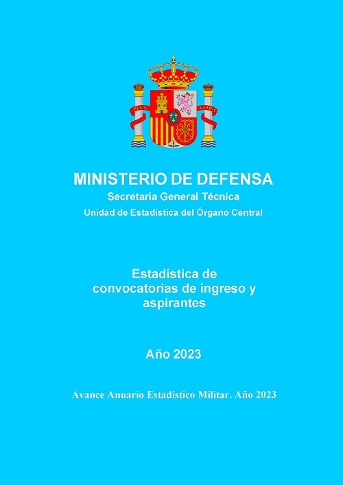 Estadística de convocatorias de ingreso y aspirantes