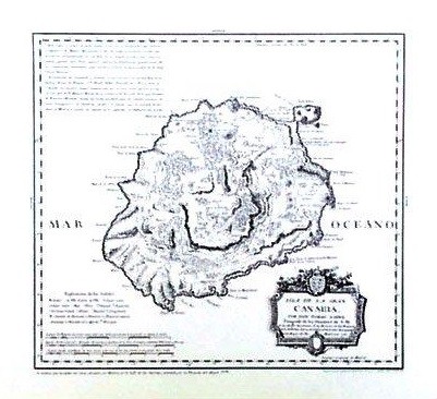 GRAN CANARIA 1780, ISLA DE LA