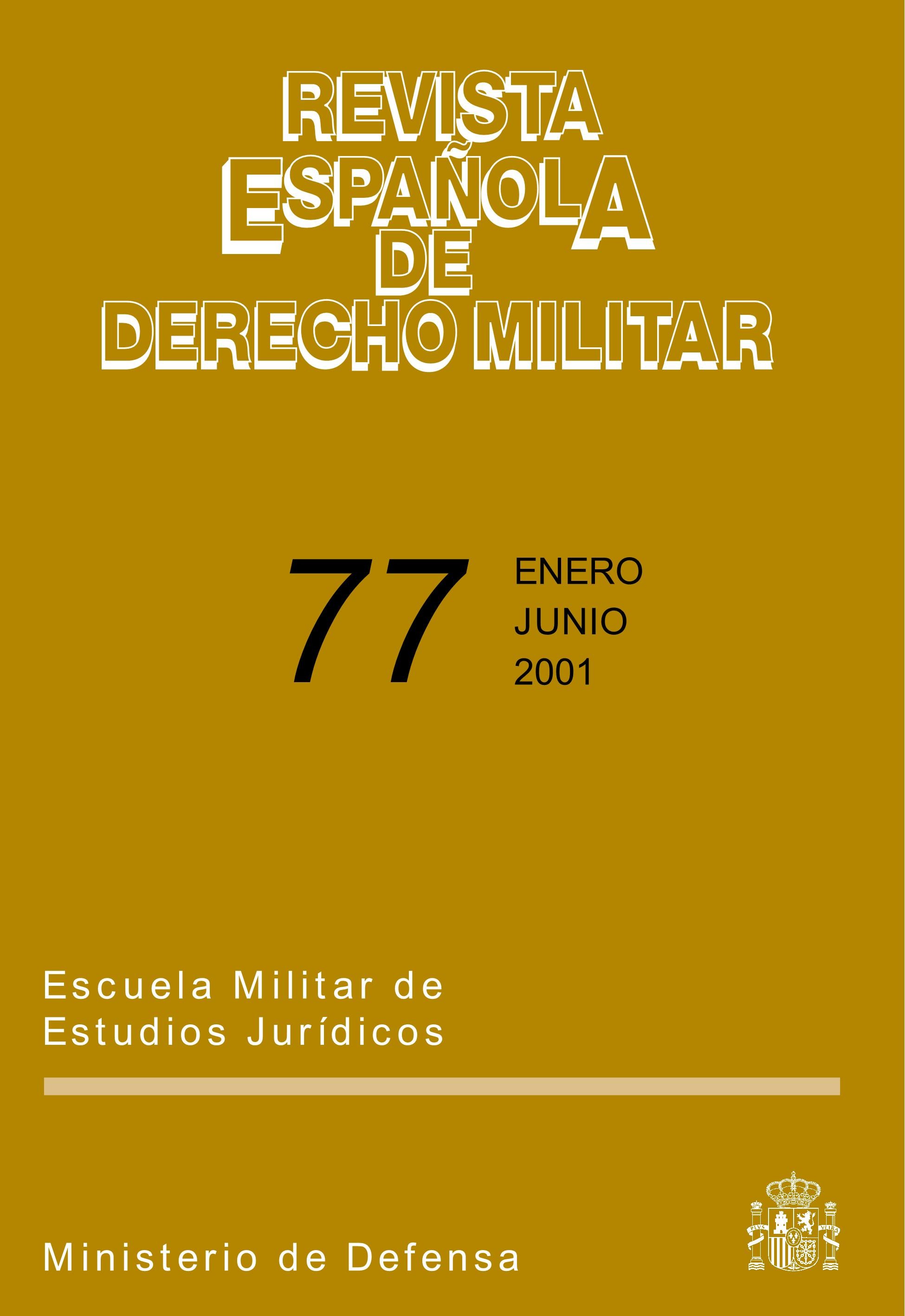 Revista española de derecho militar