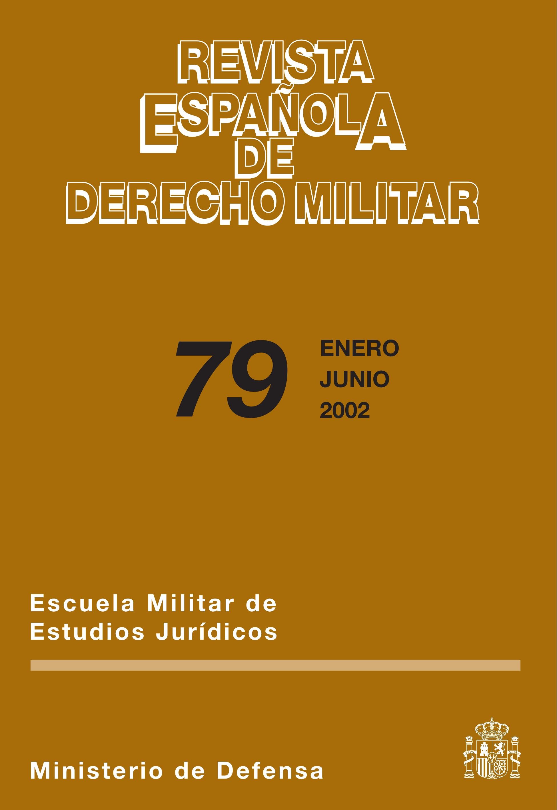 Revista española de derecho militar