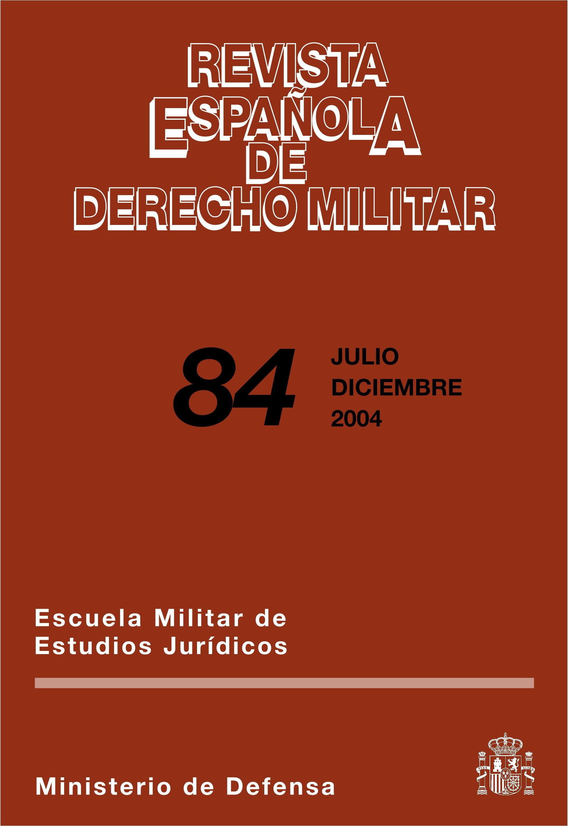 Revista española de derecho militar