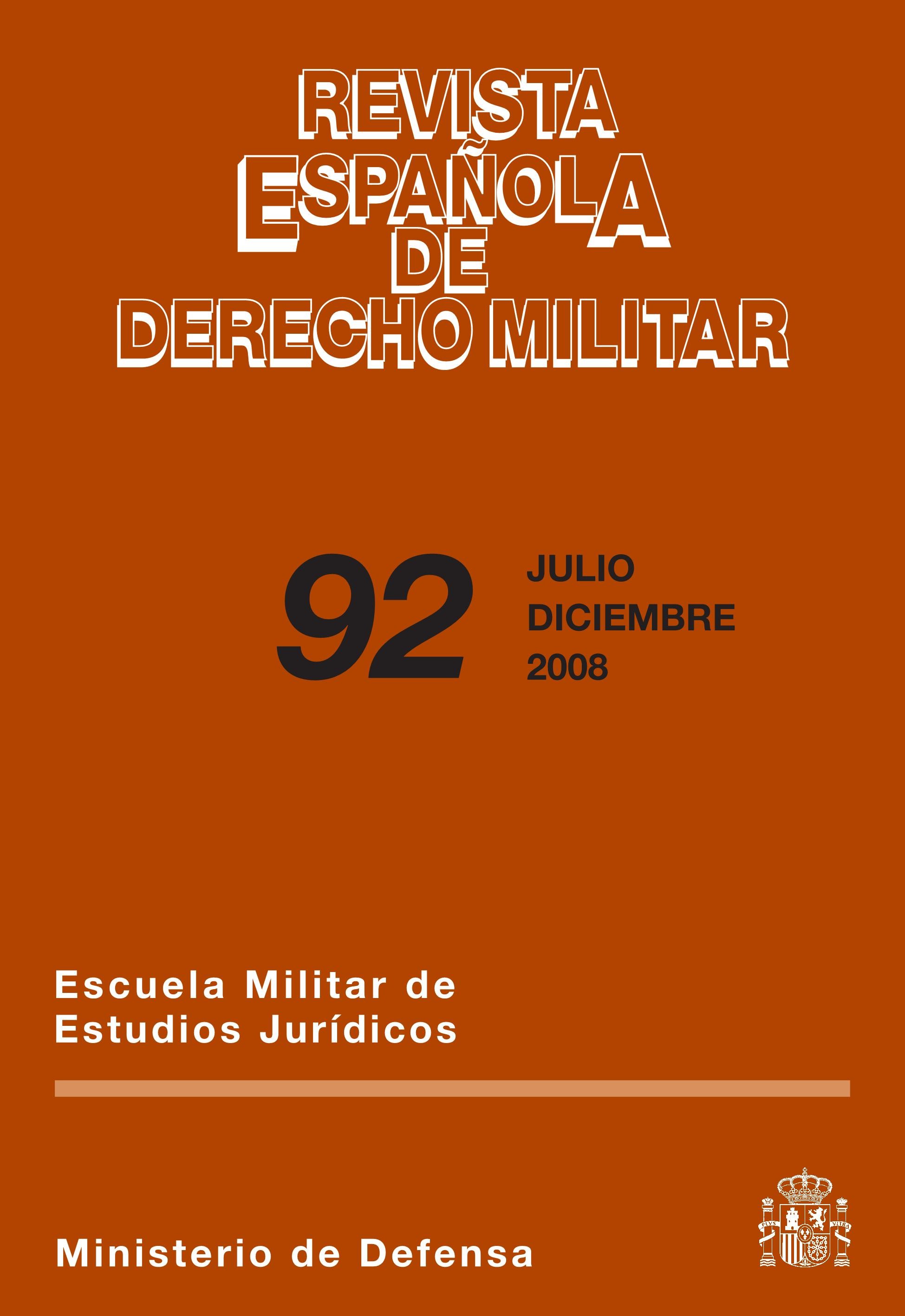 Revista española de derecho militar