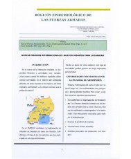 BOLETÍN EPIDEMIOLÓGICO DE LAS FUERZAS ARMADAS. VOL. 19. Nº 224. JUNIO 2012