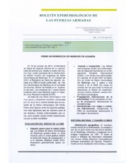 BOLETÍN EPIDEMIOLÓGICO DE LAS FUERZAS ARMADAS. VOL. 19. Nº 225. JULIO 2012