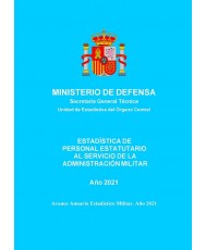 Estadística del personal estatutario al servicio de la Administración Militar