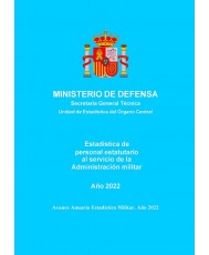 Estadística del personal estatutario al servicio de la Administración Militar