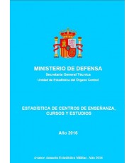 ESTADÍSTICA DE CENTROS DE ENSEÑANZA, CURSOS Y ESTUDIOS 2016