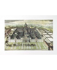 SAN LORENZO DEL ESCORIAL, LAMINA (ATLAS MAYOR-ESPAÑA-AMSTERDAM 1672)