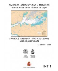 Símbolos, abreviaturas y términos usados en las cartas náuticas. 7 ª edición 2022
