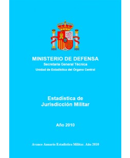 ESTADÍSTICA DE JURISDICCIÓN MILITAR 2010