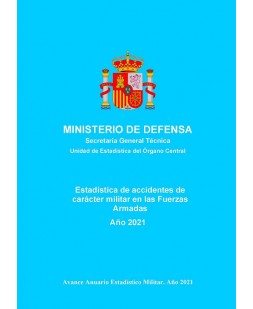 Estadística de accidentes de carácter militar en las Fuerzas Armadas