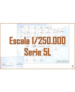 MAPA MILITAR DE ESPAÑA. Serie 5L