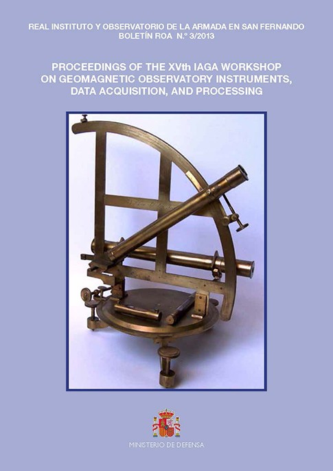Proceedings of the XVth IAGA workshop on geomagnetic observatory instruments, data acquisition, and processing 3/2013