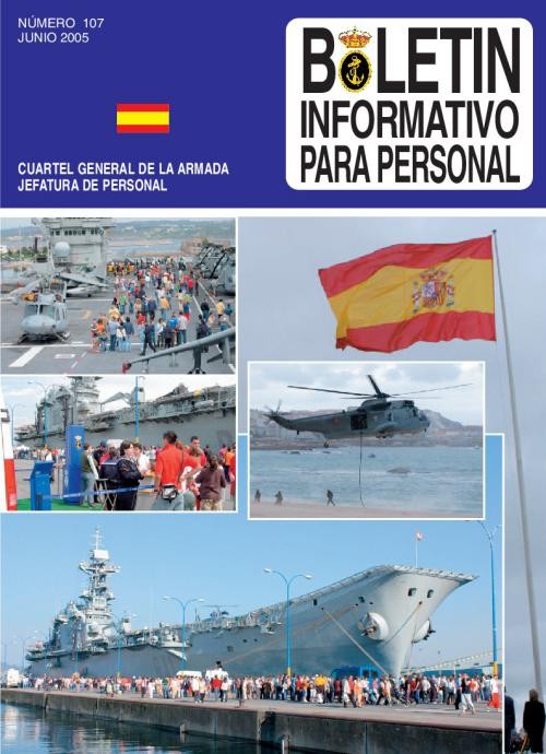 Boletín Informativo para personal de la Armada