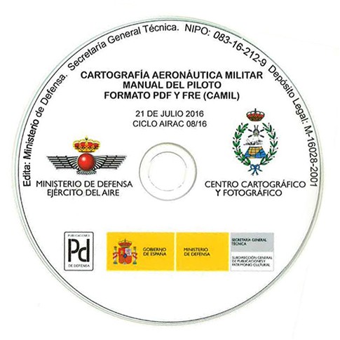 CARTOGRAFÍA AERONÁUTICA MILITAR: MANUAL DEL PILOTO. 08/16