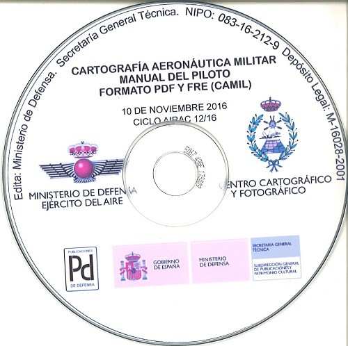 CARTOGRAFÍA AERONÁUTICA MILITAR: MANUAL DEL PILOTO. 12/16