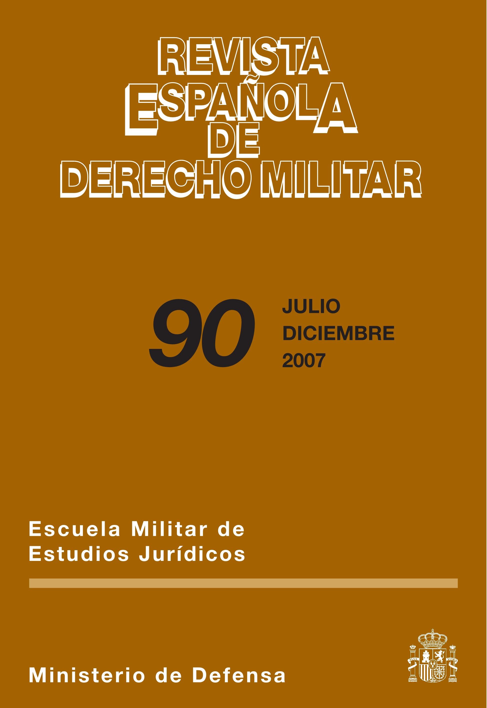 Revista española de derecho militar