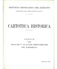 ÍNDICE DE MAPAS Y PLANOS HISTÓRICOS DE AMÉRICA