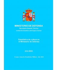 Estadística de cultura en el Ministerio de Defensa