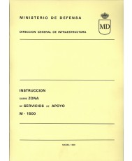 INSTRUCCIÓN SOBRE ZONA DE SERVICIOS DE APOYO. M-1500