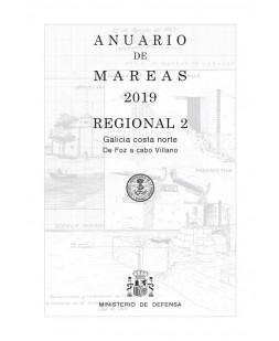 ANUARIO DE MAREAS REGIONAL 2. GALICIA COSTA NORTE. DE FOZ A CABO VILLANO. 2019