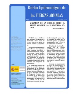 Boletín Epidemiológico de las Fuerzas Armadas