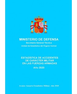 Estadística de accidentes de carácter militar en las Fuerzas Armadas