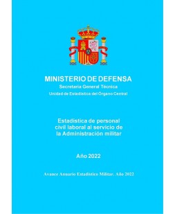 Estadística del personal civil laboral al servicio de la Administración Militar