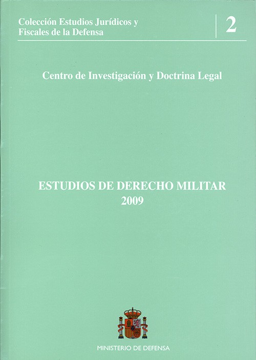 ESTUDIOS DE DERECHO MILITAR 2009